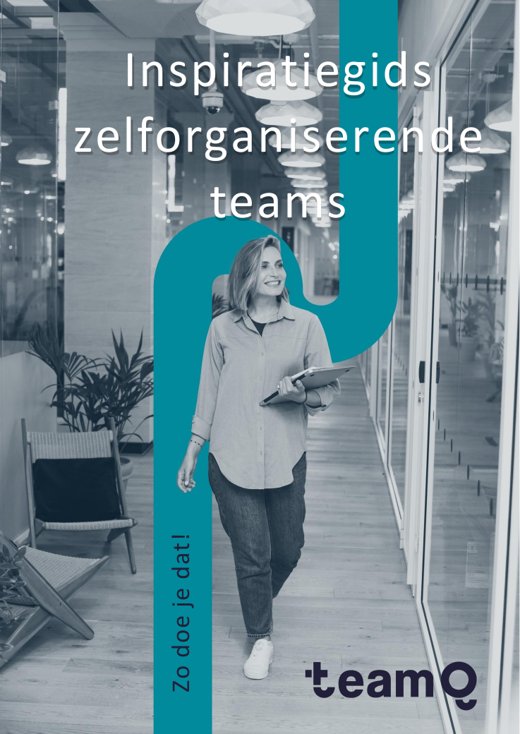 Cover van de Inspiratiegids zelforganiserende teams